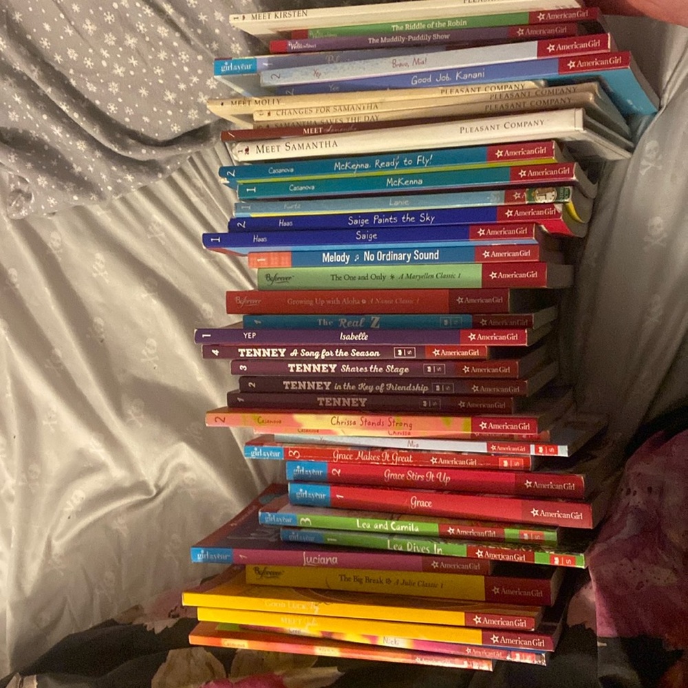set of 41 !! american girl doll books